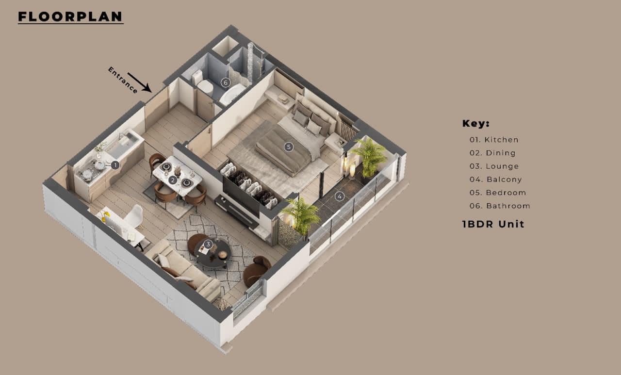 Luxurious 2 Bedroom Apartments in Kilimani