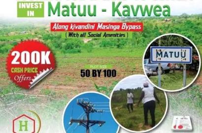 AFFORDABLE LAND FOR SALE IN MATUU
