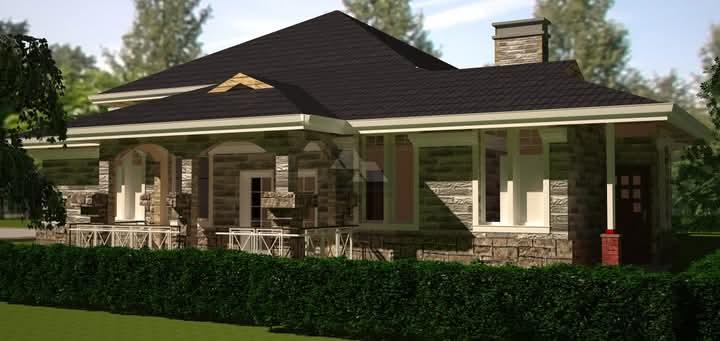 Upcoming  spacious  executive  4 bedroom Bungalow  for  render